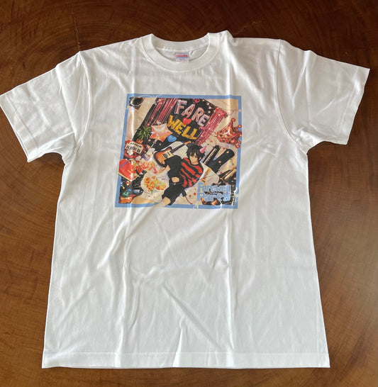 Farewell Party album cover animated T-shirt White